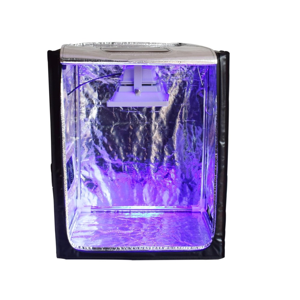 Resin Curing Station - กล่องแสงยูวีสำหรับงาน DIY ที่ทำในประเทศสหรัฐฯ สำหรับการฟื้นฟูพื้นผิวที่เหลืองและทำให้กล่องไอซิ่งขาวขึ้น 395nm 405nm