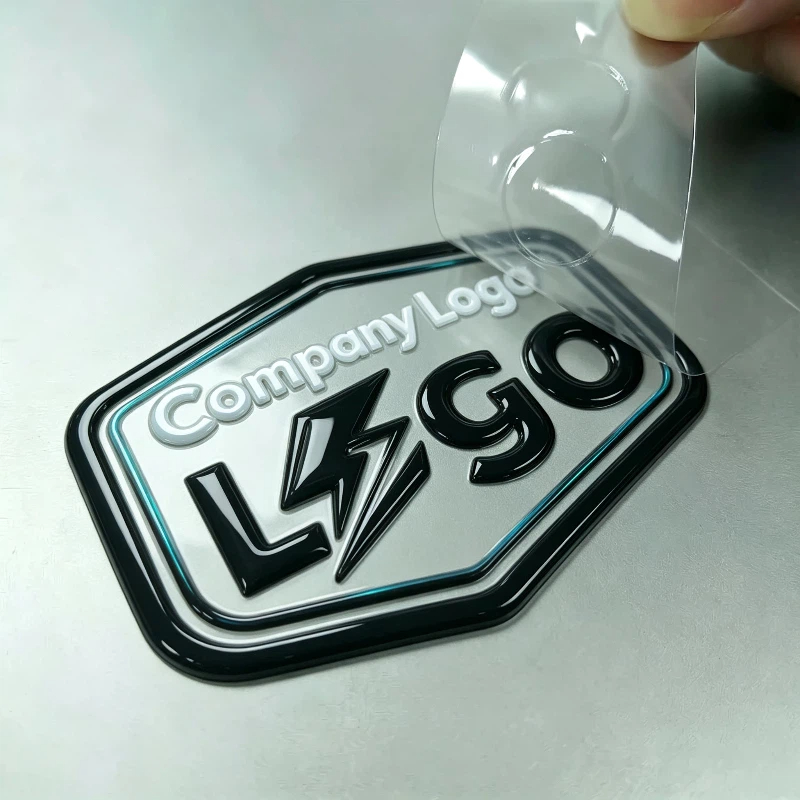 3D Printing Labubu - สติกเกอร์ส่วนตัว 50 ชิ้น โลโก้แบบกำหนดเอง พิมพ์สี UV