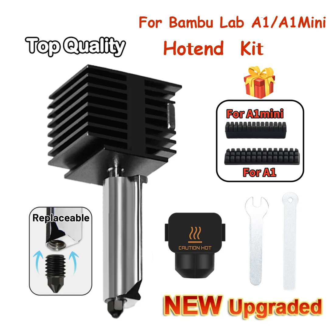 3D Printing Bambu Lab A1 - ชุดฮอตเอนด์ A1/A1 Mini สำหรับ Bambu Lab