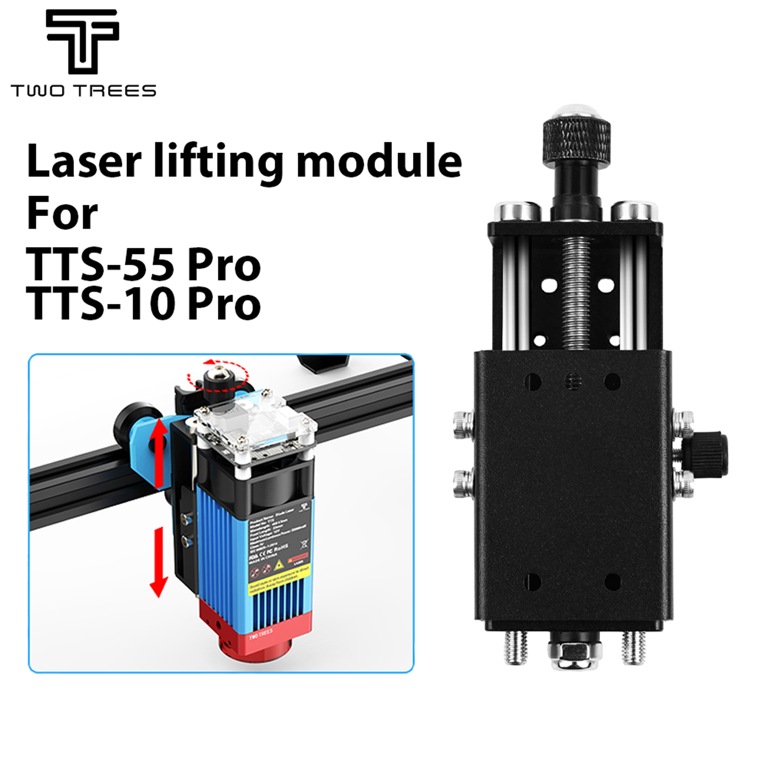 3D Printing Z Offset - Twotrees แกน Z ปรับความสูงสําหรับ TTS Pro