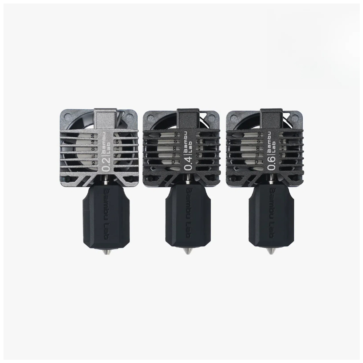 3D Printing Bambu Lab A1 - ฮอตเอนด์สำหรับ X1C bambulab/P1P/P1S ซีรีส์ฮอตเอนด์เหล็กชุบแข็ง0.4มม. สำหรับ X1C