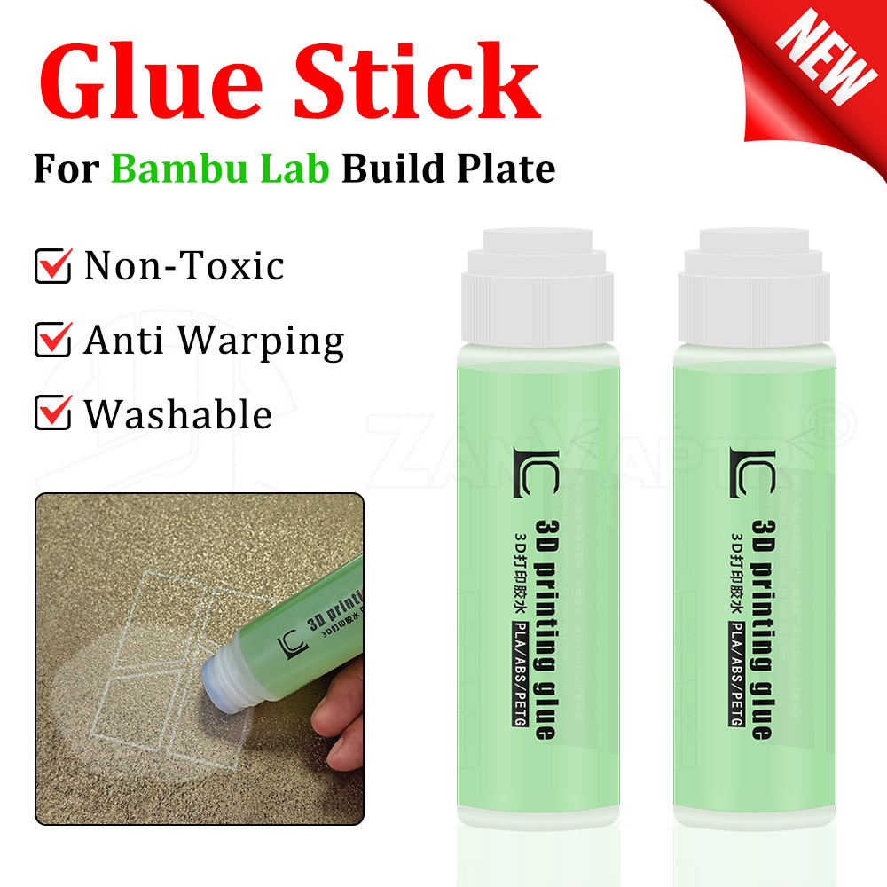 3D Printing Glue Stick - กาวแท่งสำหรับเครื่องพิมพ์ 3 มิติ กาวแท่งสำหรับฐานพิมพ์ ป้องกันการบิดงอของโมเดล ลดรอยยับด้านล่าง