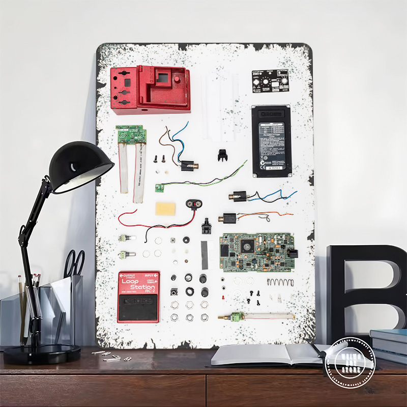 ป้ายโลหะพิมพ์ลาย 3 มิติ ลายวงแ - 3D Printing Wall Loops บทวิจารณ์และราคา