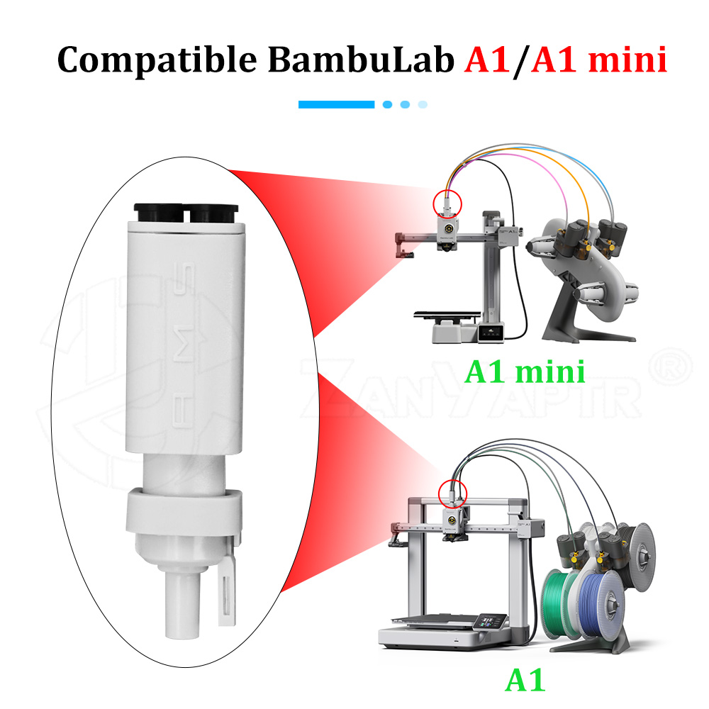 AMS Lite Filament Hub สำหรับ B - 3D Printing Bambu Lab A1 บทวิจารณ์และราคา