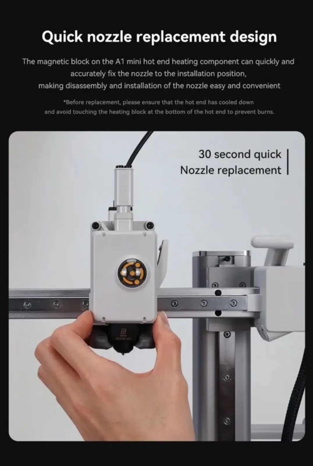 ชุดหัวฉีด Bambu Lab A1 Mini A2 - 3D Printing Bambu Lab A1 บทวิจารณ์และราคา