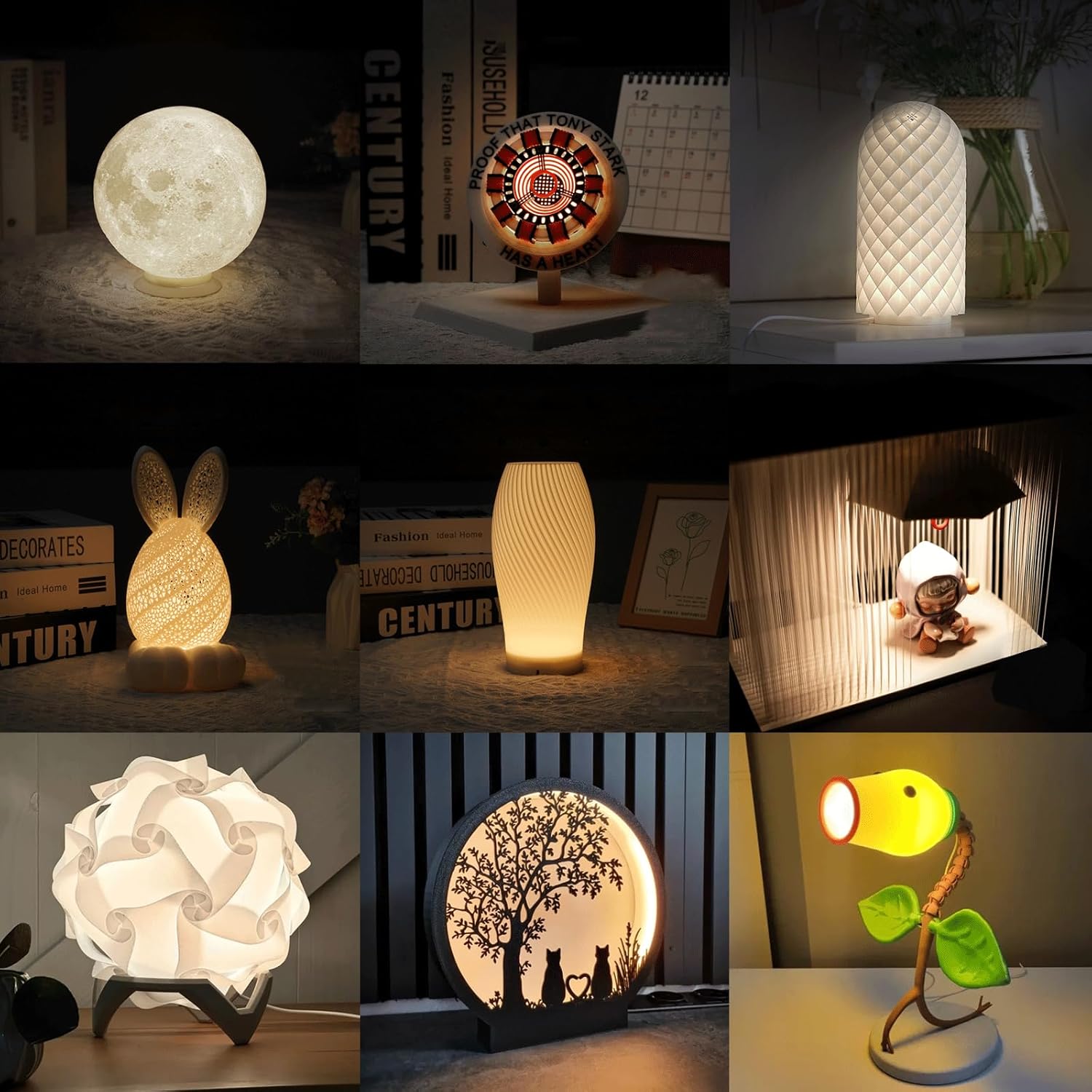 3D เครื่องพิมพ์รุ่น LED โคมไฟส - 3D Printing Bambu Lab A1 บทวิจารณ์และราคา