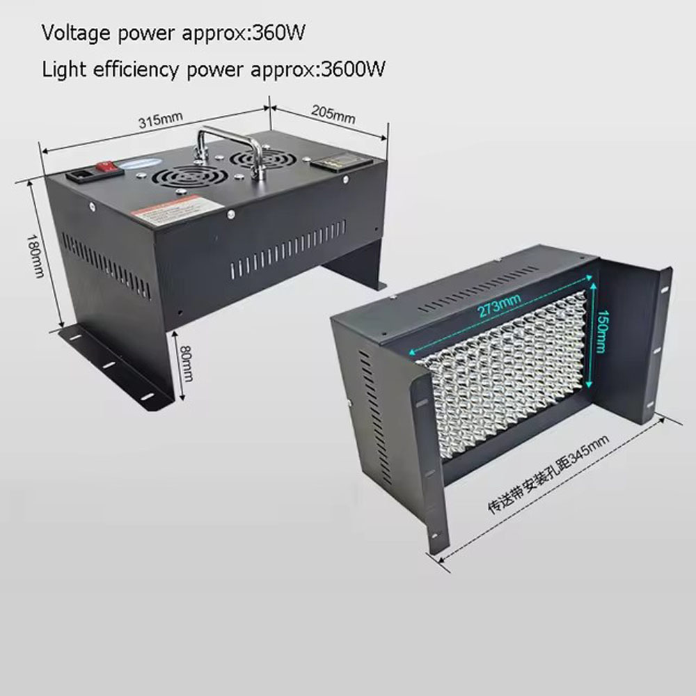 3600W 405nm UV LED Ultraviolet - Resin Curing Station บทวิจารณ์และราคา