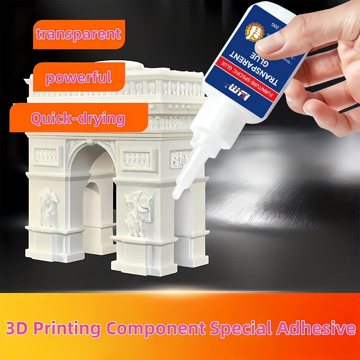กาวใสแห้งเร็วสำหรับชิ้นส่วนที่ - 3D Printing Glue Stick บทวิจารณ์และราคา