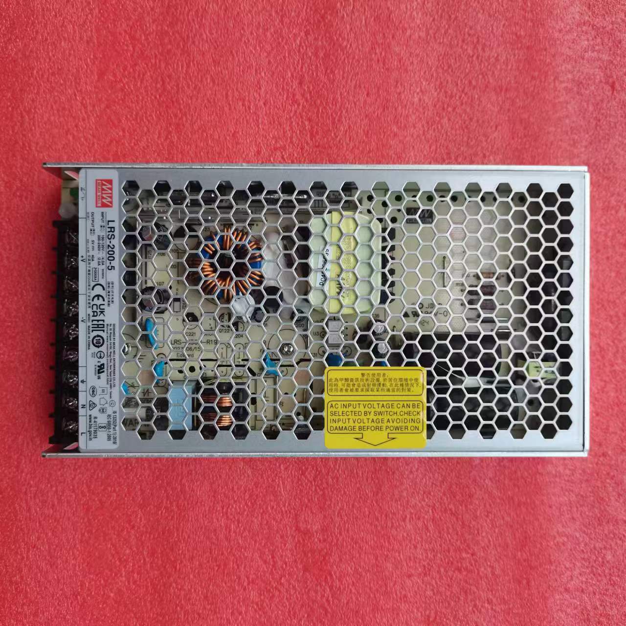 MEAN WELL LRS-200 LRS-200-5 LR - 3D Printer Power Supply บทวิจารณ์และราคา