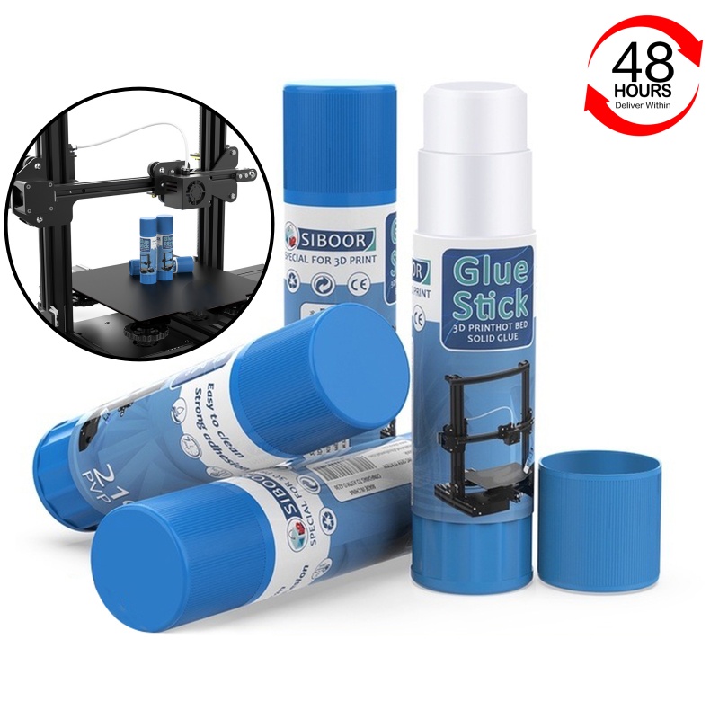 กาวแท่งสำหรับเครื่องพิมพ์ 3 มิ - 3D Printing Glue Stick บทวิจารณ์และราคา