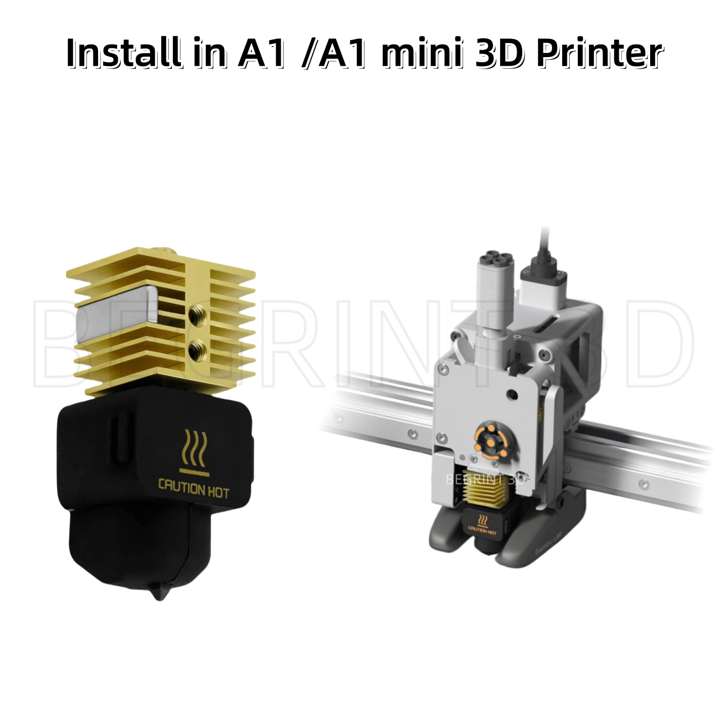 ใหม่ Hotend สําหรับ Bambu Lab  - 3D Printing Bambu Lab A1 บทวิจารณ์และราคา