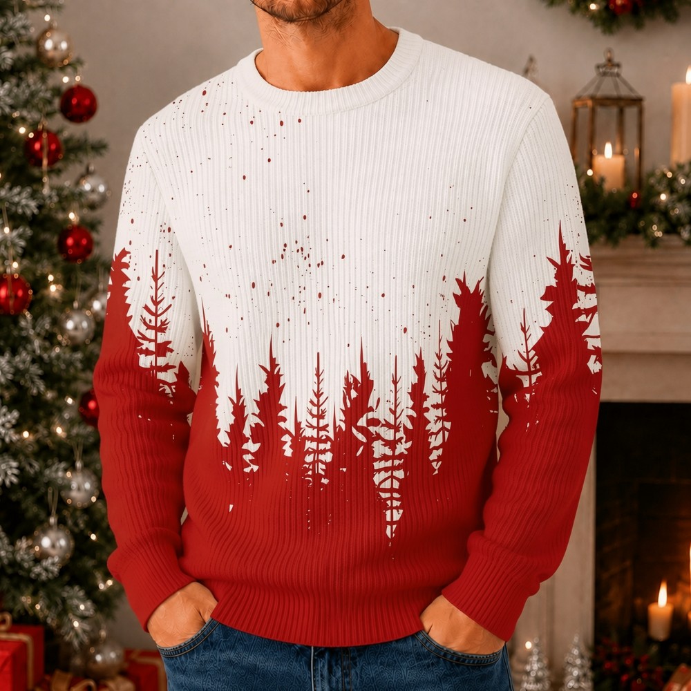 เสื้อสเวตเตอร์คริสต์มาสแบบยูนิ - 3D Printing Xmas บทวิจารณ์และราคา