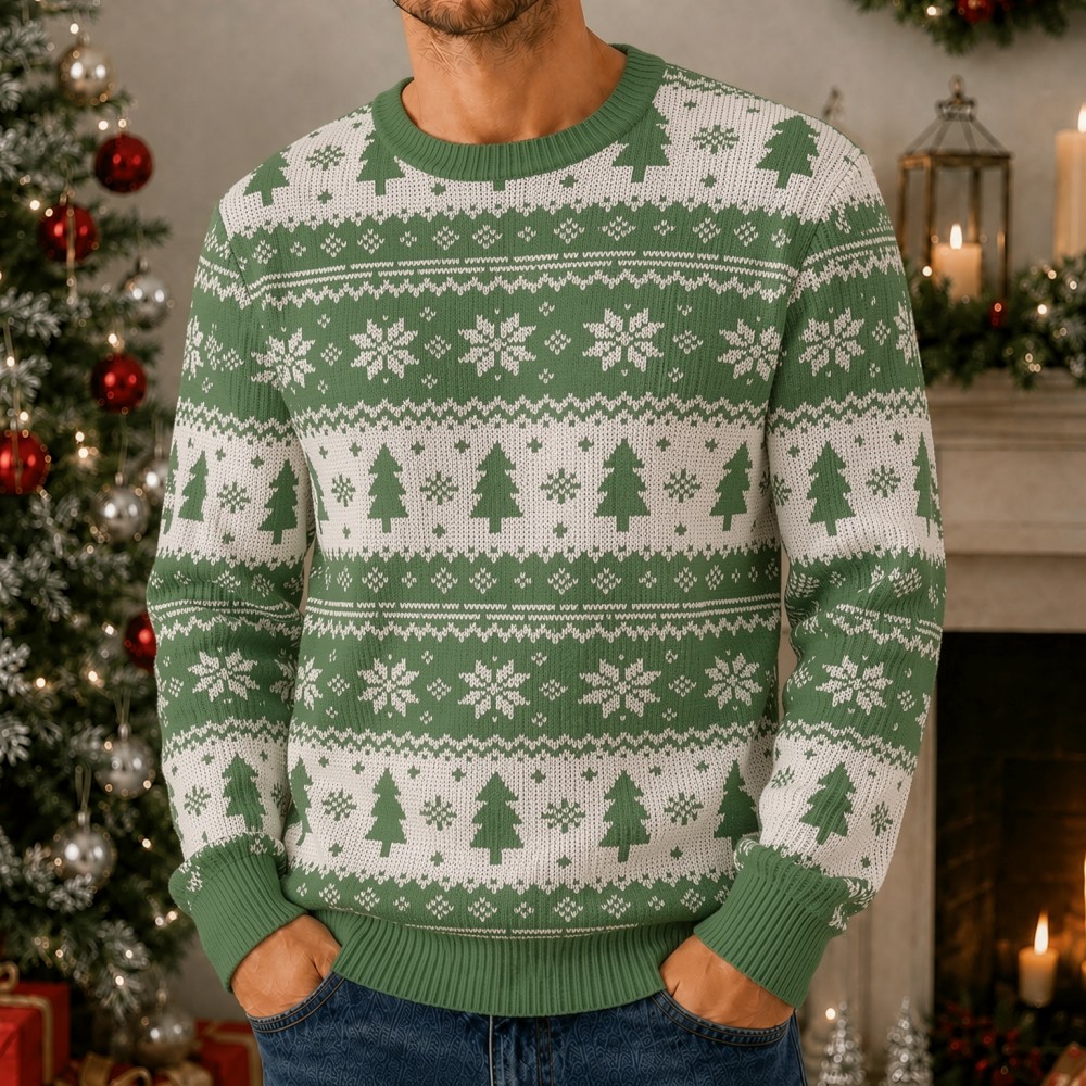 เสื้อสเวตเตอร์คริสต์มาสแบบยูนิ - 3D Printing Xmas บทวิจารณ์และราคา