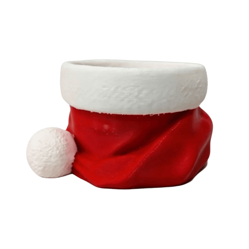 ชามคริสต์มาสลายหมวกซานต้า ของต - 3D Printing Xmas บทวิจารณ์และราคา